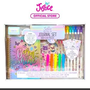 Justice journal girls art set 1000+pieces for girls ages 6+